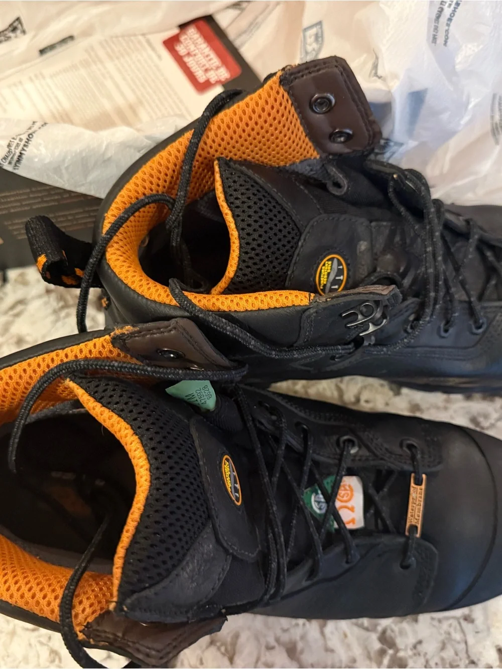 Timberland PRO Endurance PR 6” Steel Toe Work Boots Men’s Size 11 black